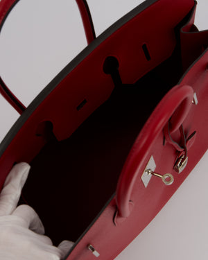 Hermès Birkin 35 Bag in Rouge Grenat Epsom Leather with Palladium Hardware
