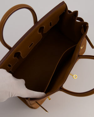 *RARE* Hermès Birkin 30 Retourne Bag in Gold Togo Leather With Gold Hardware
