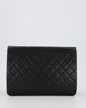 Chanel Medium Pushlock Bag with Chain Strap in Lambskin Leather with 24K Gold Hardware