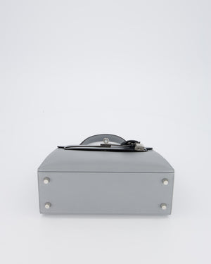 Hermès Kelly 25 Sellier Bag in Gris Pantin Epsom Leather with Palladium Hardware