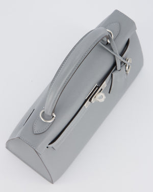 Hermès Kelly 25 Sellier Bag in Gris Pantin Epsom Leather with Palladium Hardware