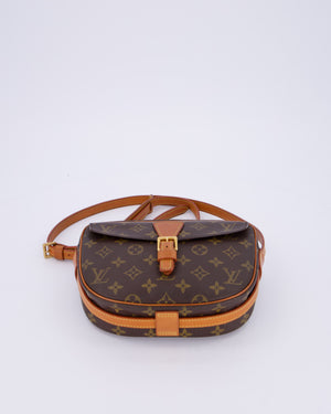 Louis Vuitton Brown Jeune Fille PM Crossbody Bag with Gold Hardware
