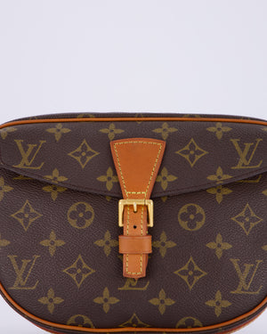 Louis Vuitton Brown Jeune Fille PM Crossbody Bag with Gold Hardware