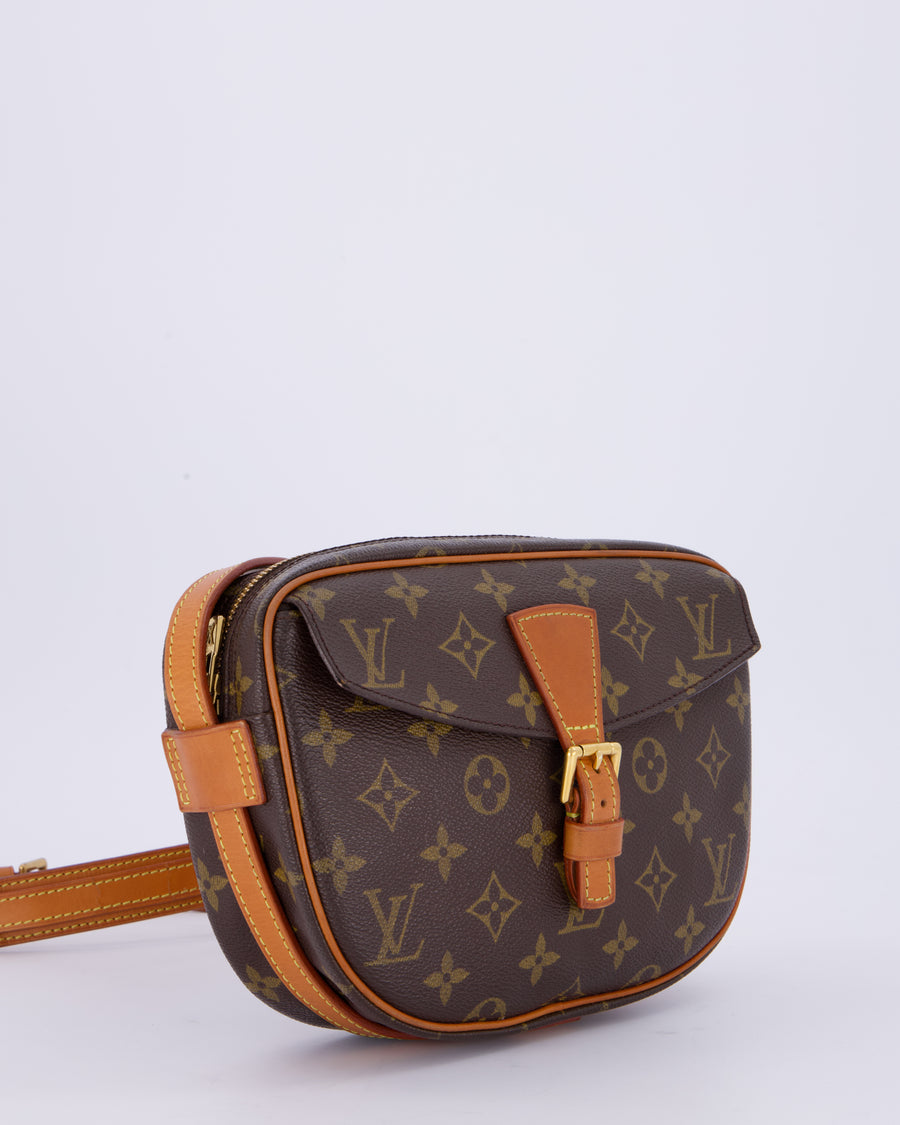 Louis Vuitton Brown Jeune Fille PM Crossbody Bag with Gold Hardware