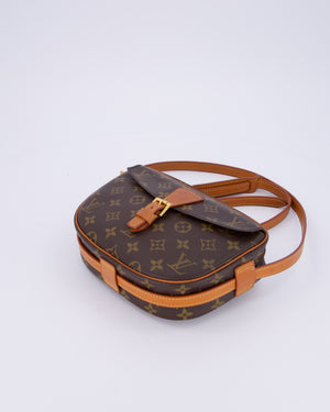 Louis Vuitton Brown Jeune Fille PM Crossbody Bag with Gold Hardware