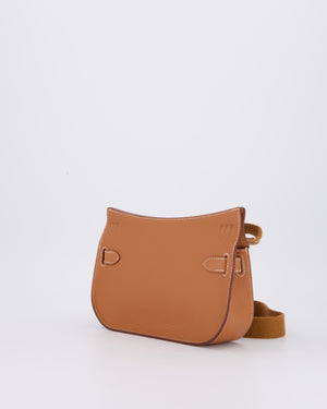 *RARE* Hermès Mini Jypsiere Bag in Gold Evercolour Leather with Gold Hardware