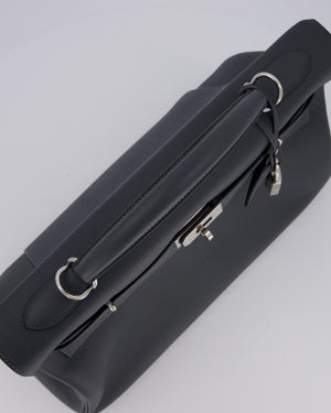 *RARE* Hermès Kelly 42 Maxi Retourne Bag in Gris Misty Togo Leather with Palladium Hardware