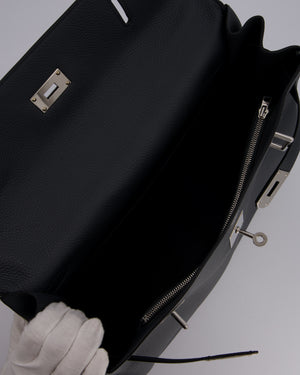 *RARE* Hermès Kelly 42 Maxi Retourne Bag in Gris Misty Togo Leather with Palladium Hardware