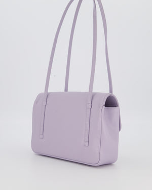 *RARE* Chanel Lilac 26S Preppy Coco Small Flap Bag in Shiny Caviar Leather With Gold Hardware