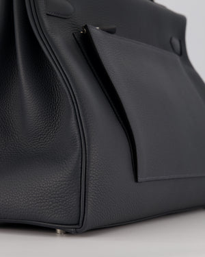 *RARE* Hermès Kelly 42 Maxi Retourne Bag in Gris Misty Togo Leather with Palladium Hardware