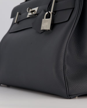 *RARE* Hermès Kelly 42 Maxi Retourne Bag in Gris Misty Togo Leather with Palladium Hardware