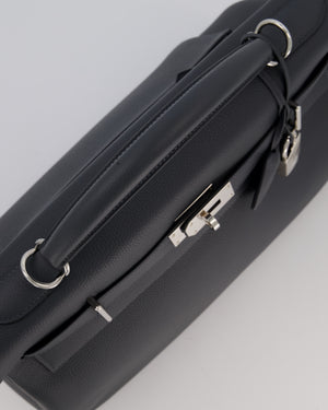 *RARE* Hermès Kelly 42 Maxi Retourne Bag in Gris Misty Togo Leather with Palladium Hardware