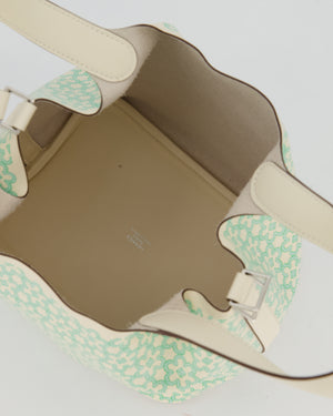 Hermès Picotin 18 Lucky Daisy Bag in Nata Swift Leather with Palladium Hardware