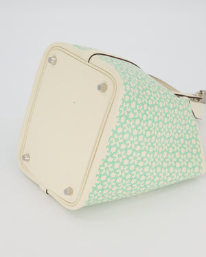 Hermès Picotin 18 Lucky Daisy Bag in Nata Swift Leather with Palladium Hardware
