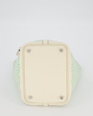 Hermès Picotin 18 Lucky Daisy Bag in Nata Swift Leather with Palladium Hardware