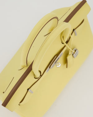 Hermès Birkin 30 Retourne Bag in Jaune Poussin Togo Leather with Palladium Hardware