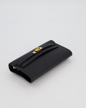 Hermès Kelly To Go Bag in Noir Epsom Leather with Gold Hardware