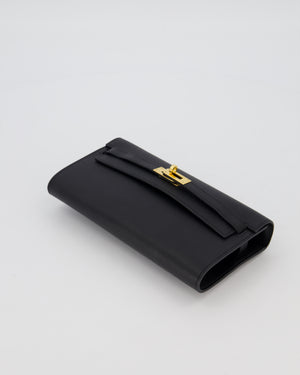 Hermès Kelly To Go Bag in Noir Epsom Leather with Gold Hardware