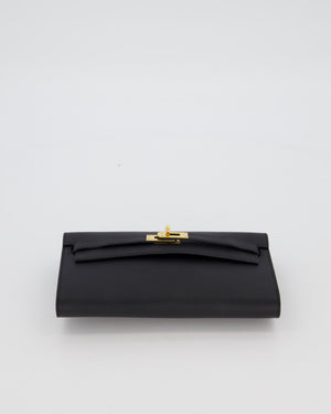 Hermès Kelly To Go Bag in Noir Epsom Leather with Gold Hardware