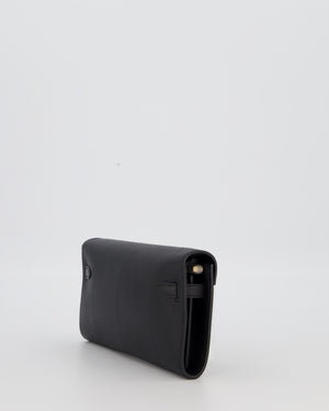Hermès Kelly To Go Bag in Noir Epsom Leather with Gold Hardware