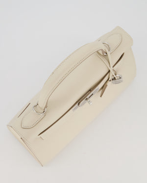 *HOT* Hermès Kelly 28 Sellier Bag in Craie Epsom Leather with Palladium Hardware