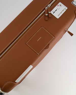 Hermès R.M.S Cabin Suitcase in Gold Taurillon Regate Leather with Brushed Palladium Hardware and Noir Wheels RRP £12,000