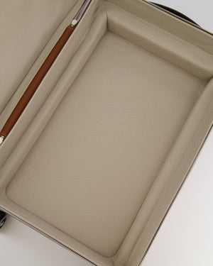 Hermès R.M.S Cabin Suitcase in Gold Taurillon Regate Leather with Brushed Palladium Hardware and Noir Wheels RRP £12,000