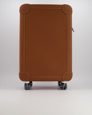 Hermès R.M.S Cabin Suitcase in Gold Taurillon Regate Leather with Brushed Palladium Hardware and Noir Wheels RRP £12,000