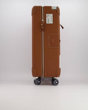 Hermès R.M.S Cabin Suitcase in Gold Taurillon Regate Leather with Brushed Palladium Hardware and Noir Wheels RRP £12,000
