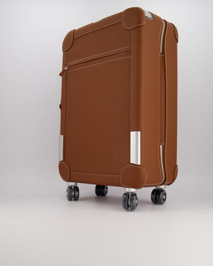 Hermès R.M.S Cabin Suitcase in Gold Taurillon Regate Leather with Brushed Palladium Hardware and Noir Wheels RRP £12,000