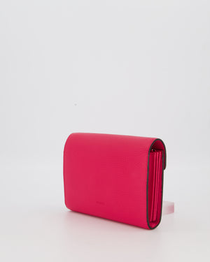 Gucci Rose Dionysus Wallet on Chain Bag in Calfskin Leather with Gunmetal Grey Hardware