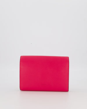 Gucci Rose Dionysus Wallet on Chain Bag in Calfskin Leather with Gunmetal Grey Hardware