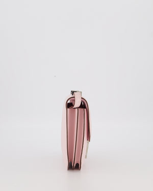 *HOT & RARE* Hermès Constance III 18 Miroir Bag in Rose Darling Chevrè Mysore Leather with Palladium Permabrass Hardware