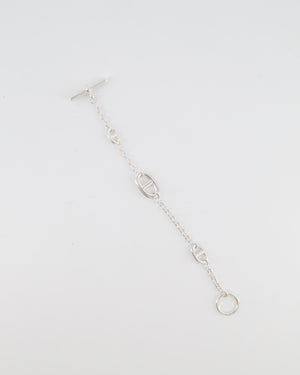 Hermès Farandole Chaine D'ancre Link Bracelet Large Model in Palladium