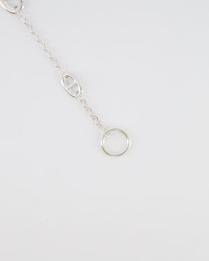 Hermès Farandole Chaine D'ancre Link Bracelet Large Model in Palladium