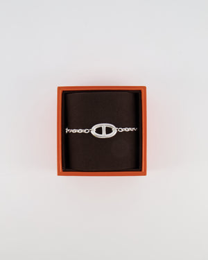 Hermès Farandole Chaine D'ancre Link Bracelet Large Model in Palladium