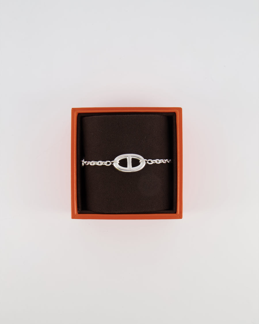 Hermès Farandole Chaine D'ancre Link Bracelet Large Model in Palladium
