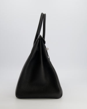 Hermès Birkin 35 Bag in Black Togo Leather with Palladium Hardware