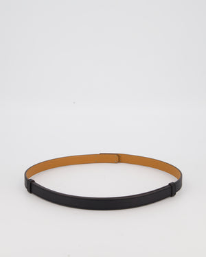 Hermès Kelly-To-Go Belt in Noir Epsom Leather with Gold Hardware