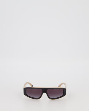 Chanel Black Shield CC Sunglasses