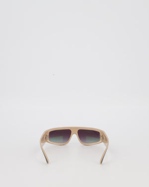 Chanel Black Shield CC Sunglasses