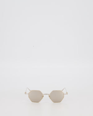 Chrome Hearts Gold Evaculation Sunglasses with Gold Hardware