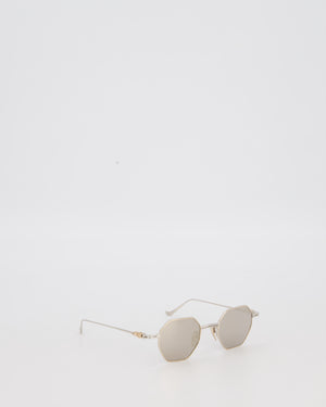 Chrome Hearts Gold Evaculation Sunglasses with Gold Hardware