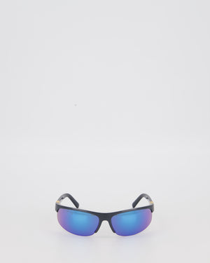 Miu Miu Black MU A02S Sunglasses with Logo Detail