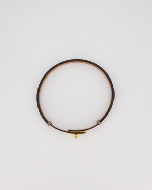 Hermès Kelly Belt in Etoupe Epsom Leather with Gold Hardware