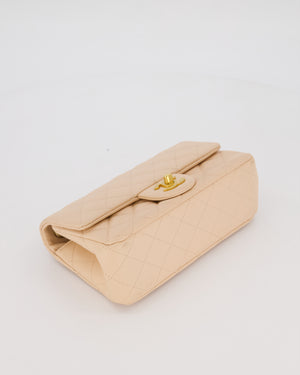 Chanel Coco Crush Peach Mini Rectangular Flap Bag in Lambskin Leather with Brushed Gold Hardware