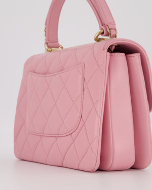 Chanel Lilac Trendy Small Flap Bag in Lambskin Leather with Gold Hardware