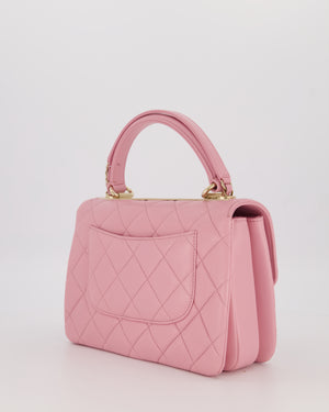 Chanel Lilac Trendy Small Flap Bag in Lambskin Leather with Gold Hardware