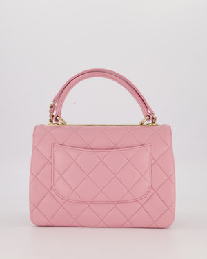 Chanel Lilac Trendy Small Flap Bag in Lambskin Leather with Gold Hardware
