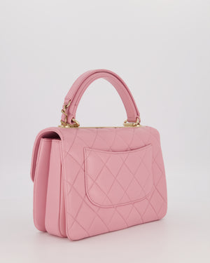 Chanel Lilac Trendy Small Flap Bag in Lambskin Leather with Gold Hardware